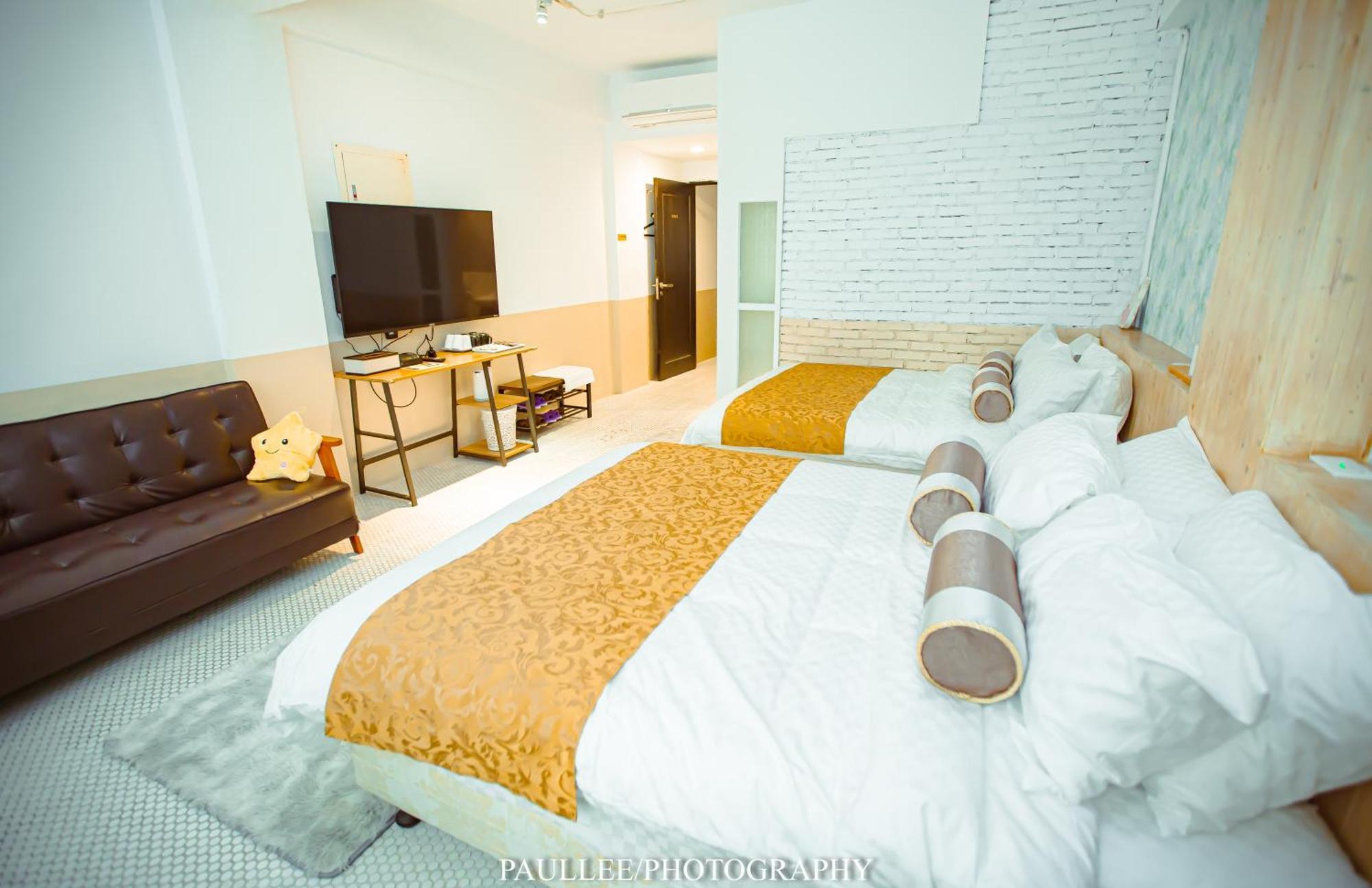 白狗公寓amo B&B市區金三角 東大門夜市 Hualien City Exterior foto