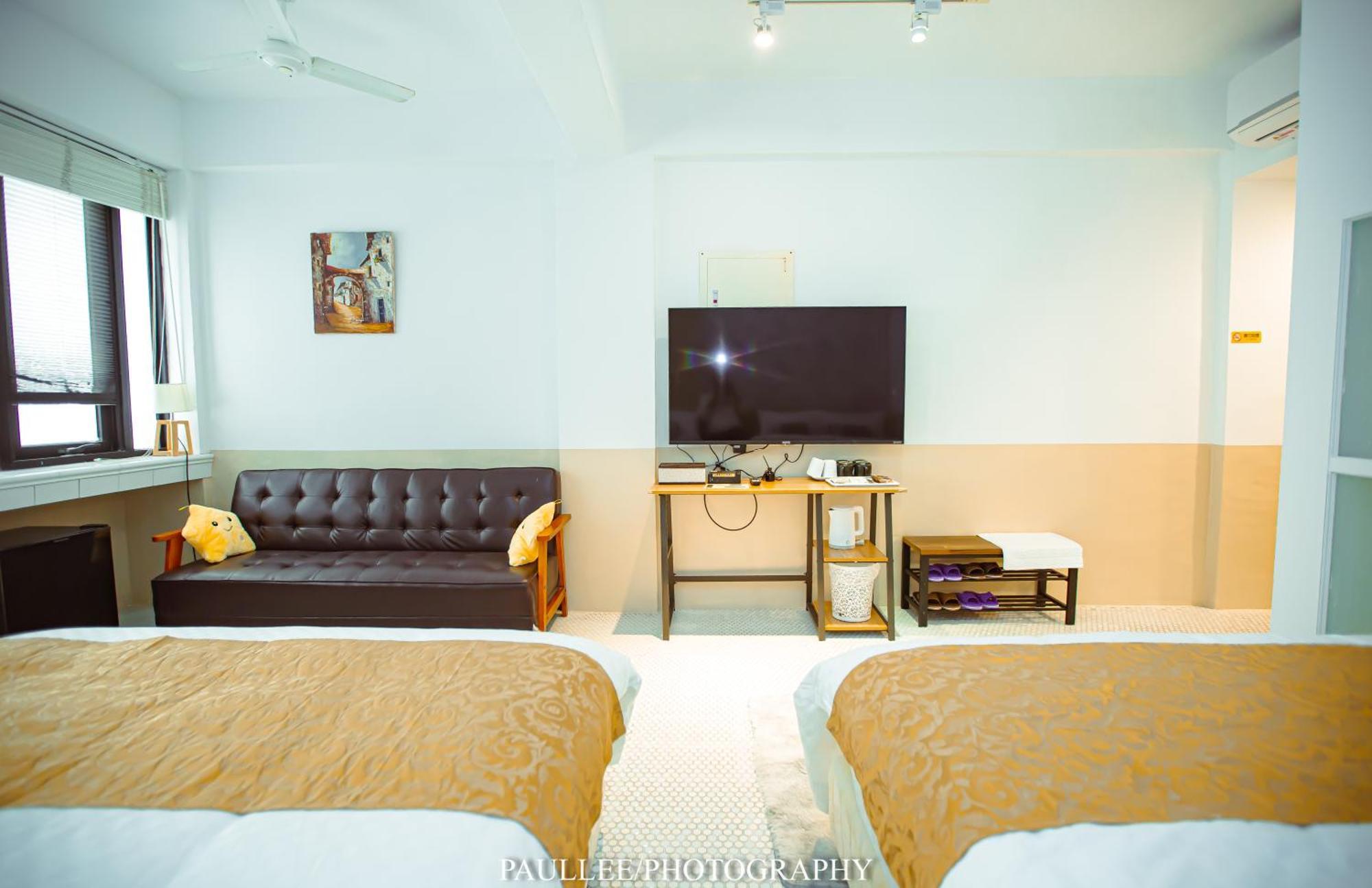 白狗公寓amo B&B市區金三角 東大門夜市 Hualien City Exterior foto